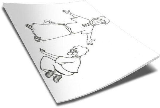 FREE Doubting Thomas Coloring Page