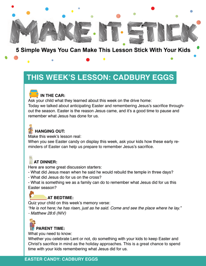 Load image into Gallery viewer, Easter Candy 4-Week Children&#39;s Ministry Curriculum - Children&#39;s Ministry Deals
