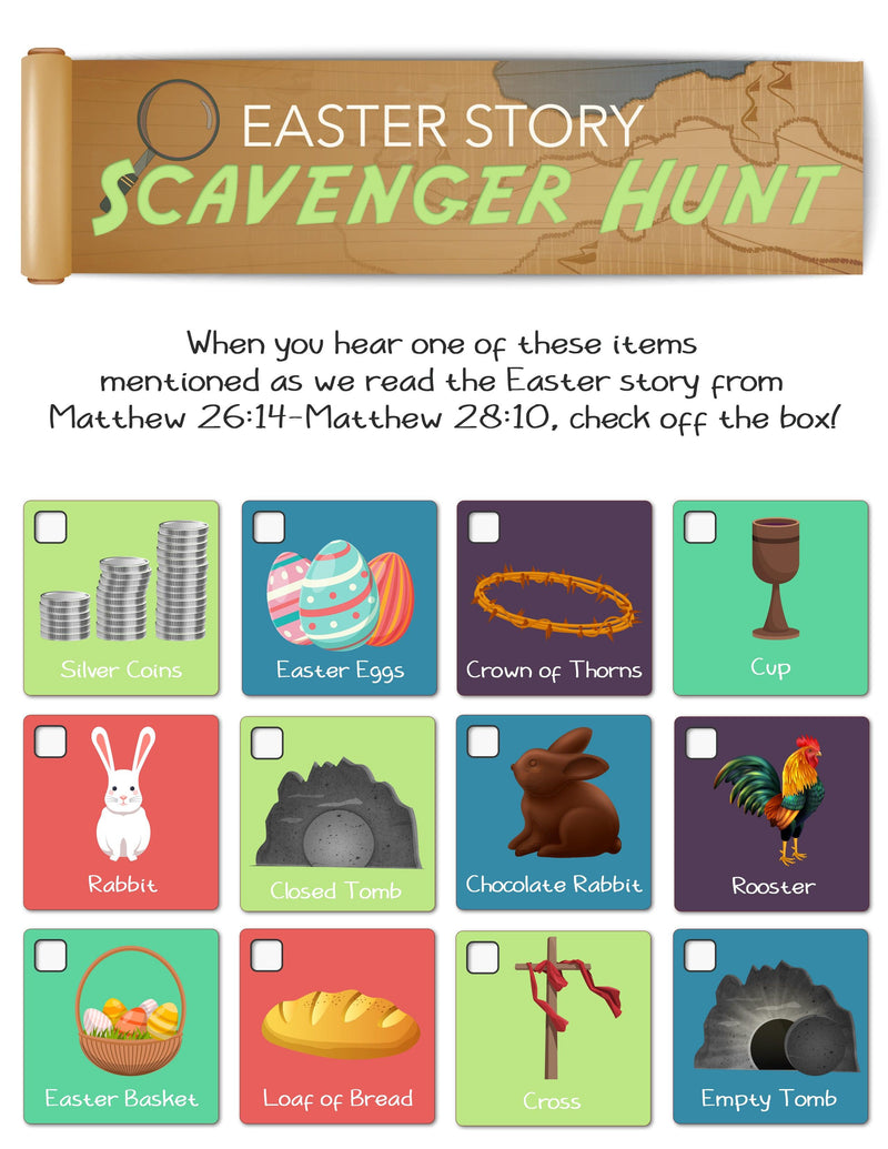 Easter Scavenger Hunt