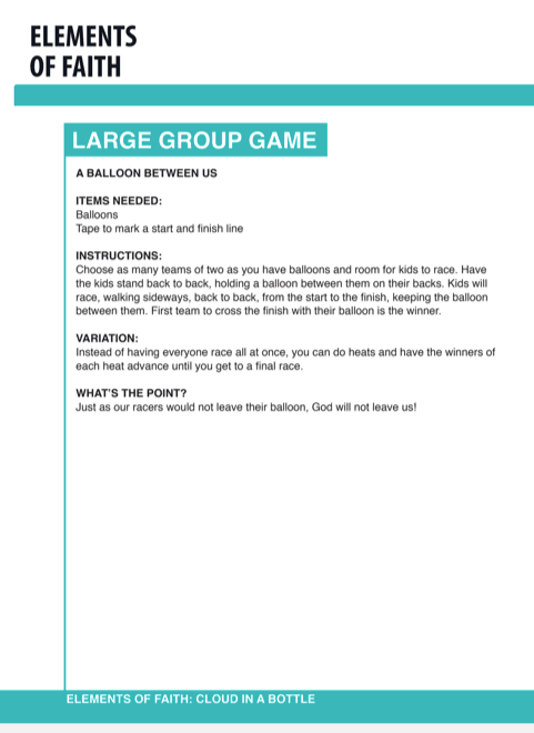 Load image into Gallery viewer, Elements of Faith 8-Week Children’s Ministry Curriculum - Children&#39;s Ministry Deals
