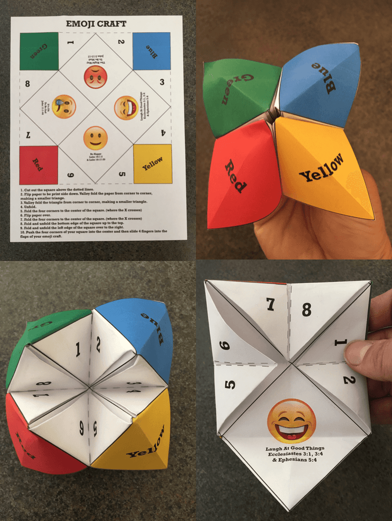 Emoji Origami Game