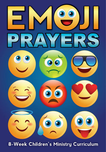 Emoji Prayers 8-Week Children's Ministry Curriculum