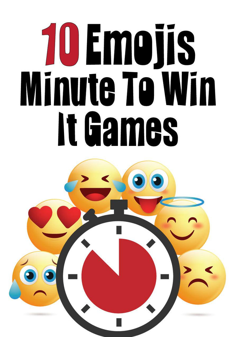 Emojis Minute to Win It Games