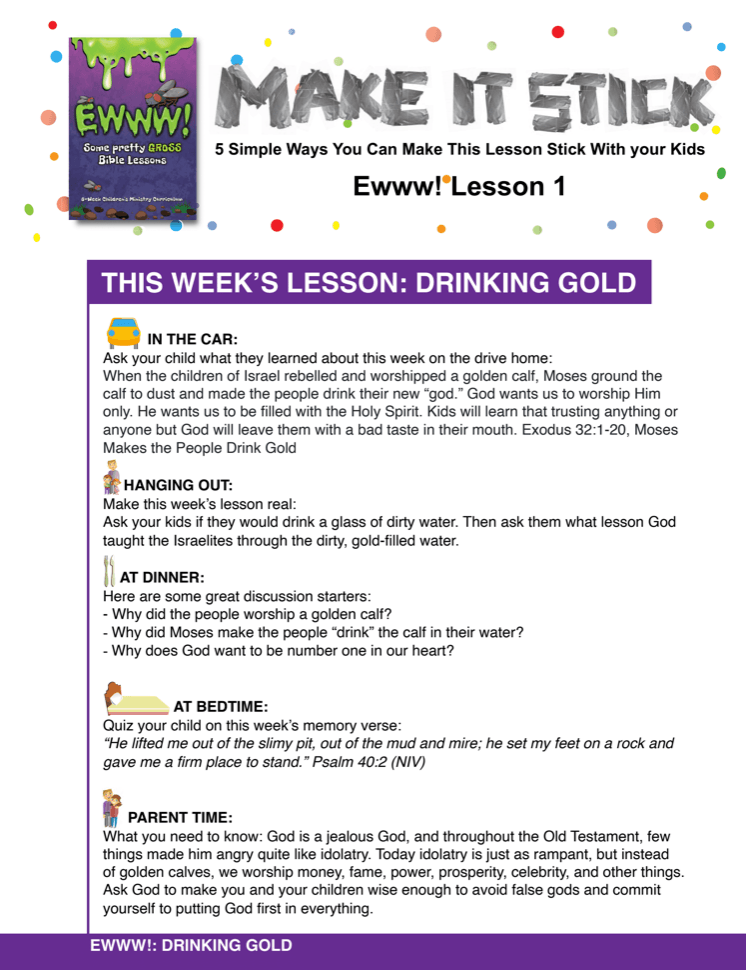 Load image into Gallery viewer, EWWW! - 8-Week Children&#39;s Ministry Curriculum - Children&#39;s Ministry Deals
