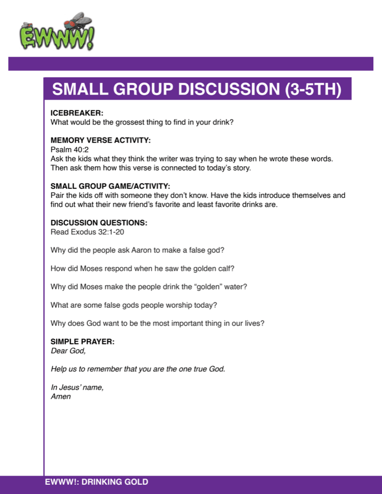 Load image into Gallery viewer, EWWW! - 8-Week Children&#39;s Ministry Curriculum - Children&#39;s Ministry Deals
