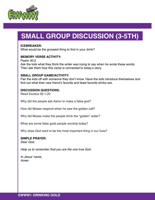 EWWW! - 8-Week Children's Ministry Curriculum - Children's Ministry Deals