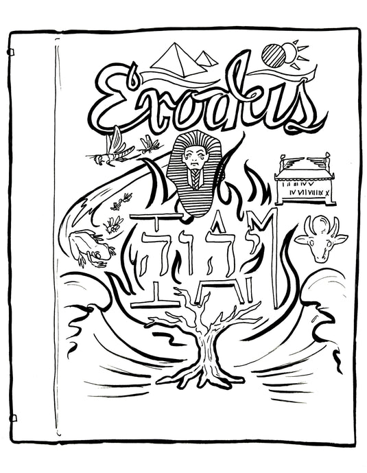 Exodus Coloring Pages 2025 Exodus Coloring Pages 2025