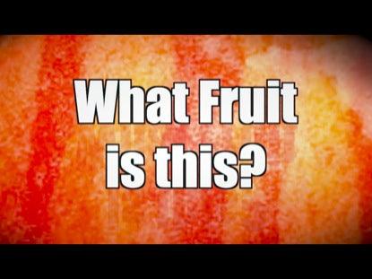 Extreme Fruit Closeup Version 2 Church Game Video for Kids
