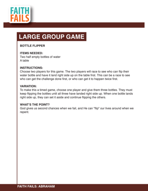 Load image into Gallery viewer, Faith Fails 8-Week Children&#39;s Ministry Curriculum - Children&#39;s Ministry Deals
