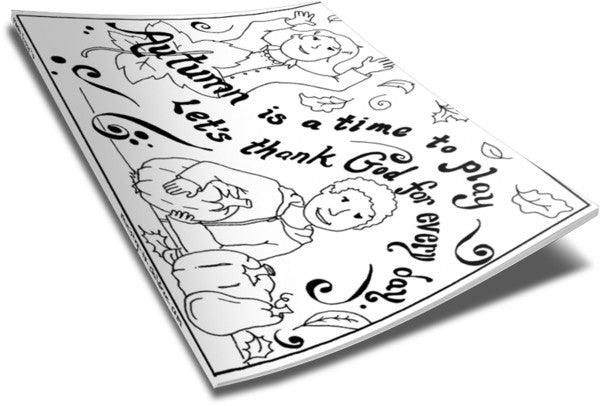 Load image into Gallery viewer, FREE Fall Coloring Page
