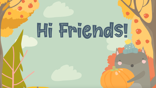 Fall Kids Church Game Videos Pack