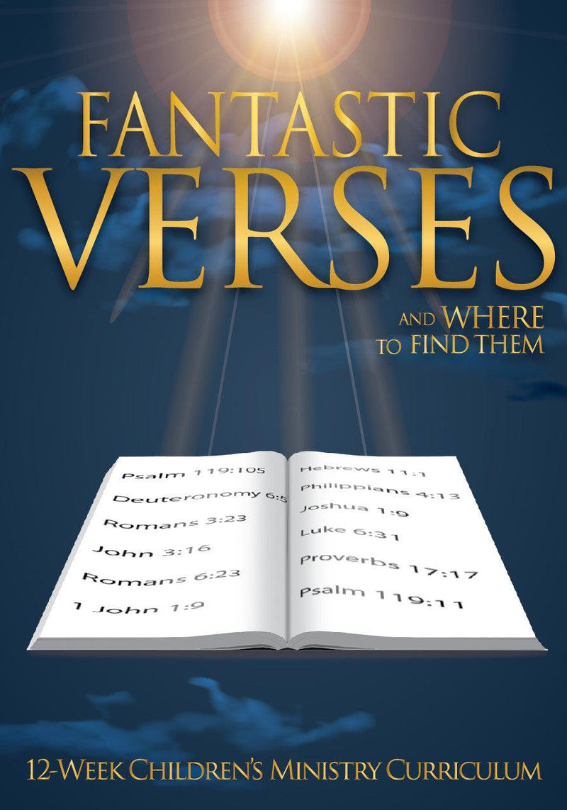 Fantastic Verses And Where To Find Them 12-Week Children's Ministry Curriculum