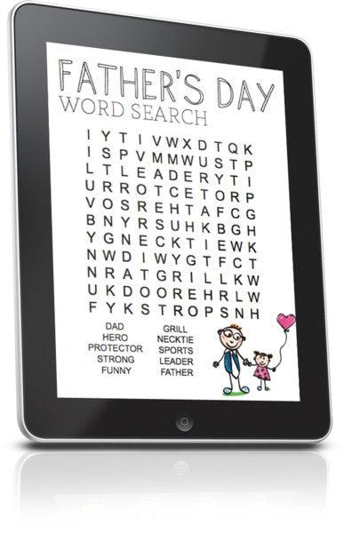 Father's Day Word Search
