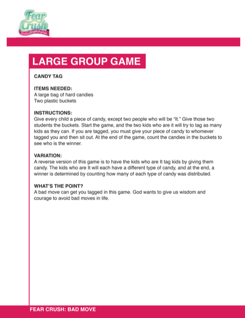 Load image into Gallery viewer, Fear Crush 4-Week Children’s Ministry Curriculum - Children&#39;s Ministry Deals
