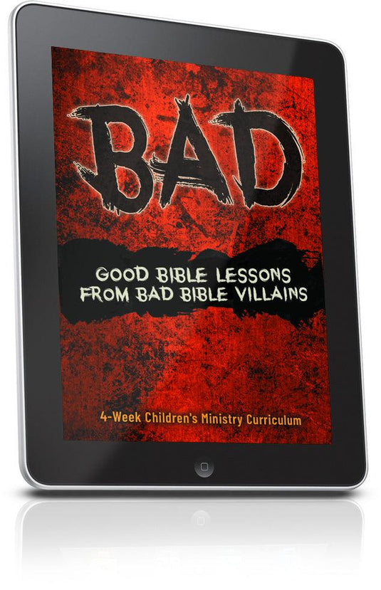 FREE BAD Sunday School Lesson - Children's Ministry Deals