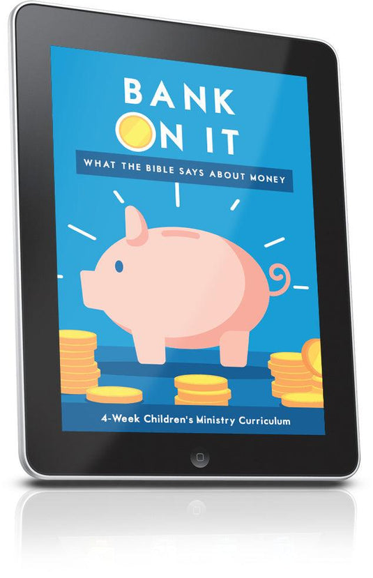 FREE Bank On It Sunday School Lesson - Children's Ministry Deals