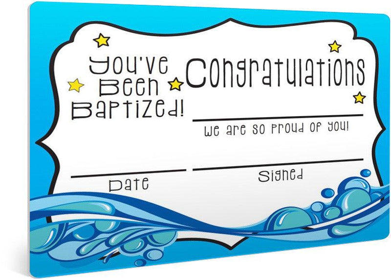 Free Baptism Certificate for Kids