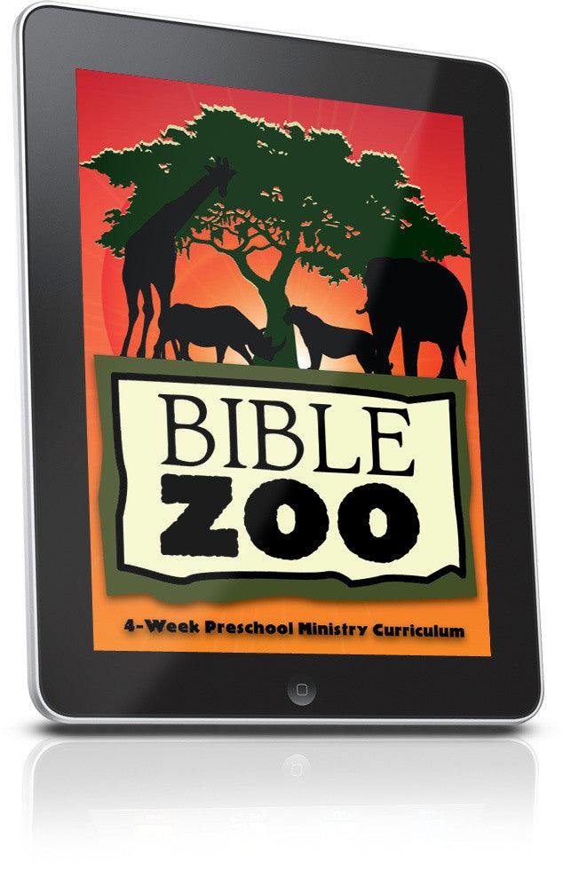 FREE Bible Zoo Preschool Ministry Lesson
