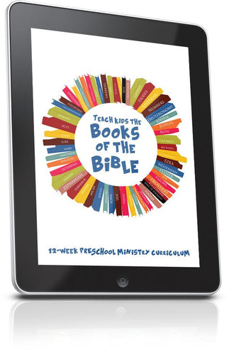 FREE Books of the Bible Preschool Ministry Lesson - Children's Ministry Deals