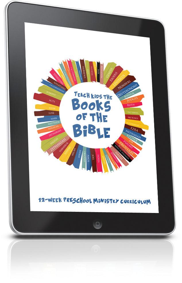 FREE Books of the Bible Preschool Ministry Lesson - Children's Ministry Deals