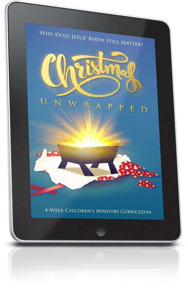 FREE Christmas Unwrapped Sunday School Lesson