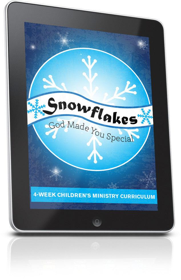 FREE Snowflakes Children's Ministry Lesson
