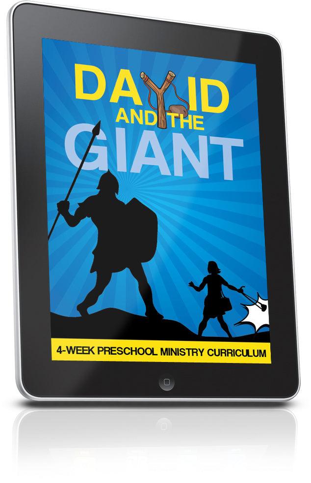 David and Goliath Preschool Ministry lesson