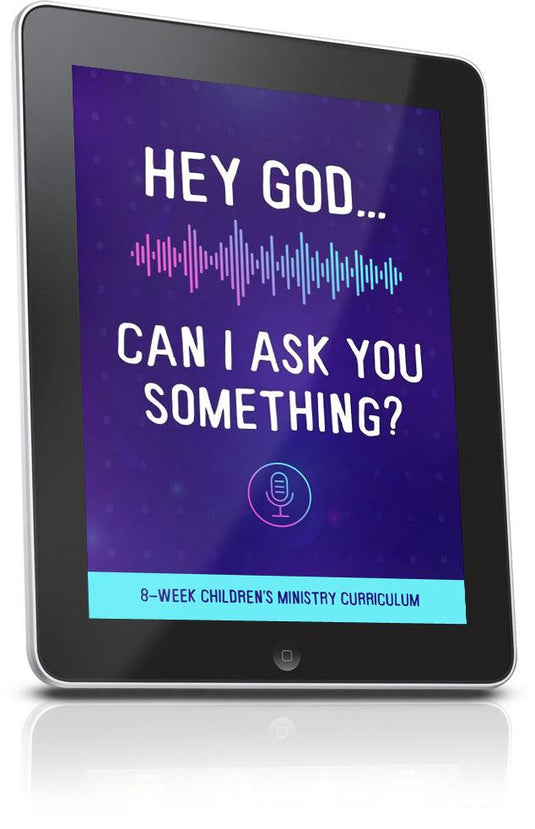 FREE Hey God Sunday School Lesson - Children's Ministry Deals