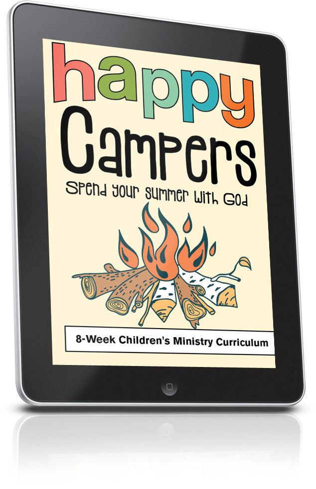 FREE Happy Campers Children's Ministry Lesson