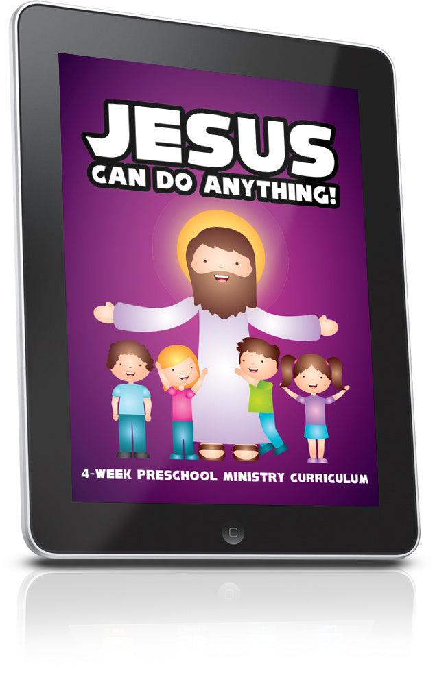 FREE Jesus Can Do Anything Sunday School Lesson