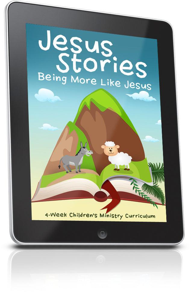 FREE Jesus Stories Preschool Ministry Lesson