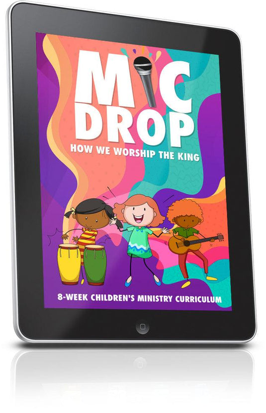 FREE Mic Drop Sunday School Lesson
