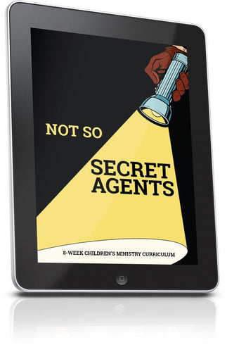 FREE Not So Secret Agents Sunday School Lesson