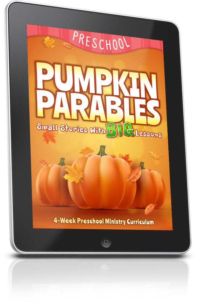 FREE Pumpkin Parables Preschool Ministry Lesson - Children's Ministry Deals