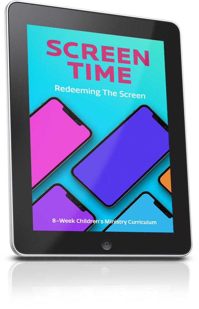 FREE Screen Time Sunday School Lesson - Children's Ministry Deals