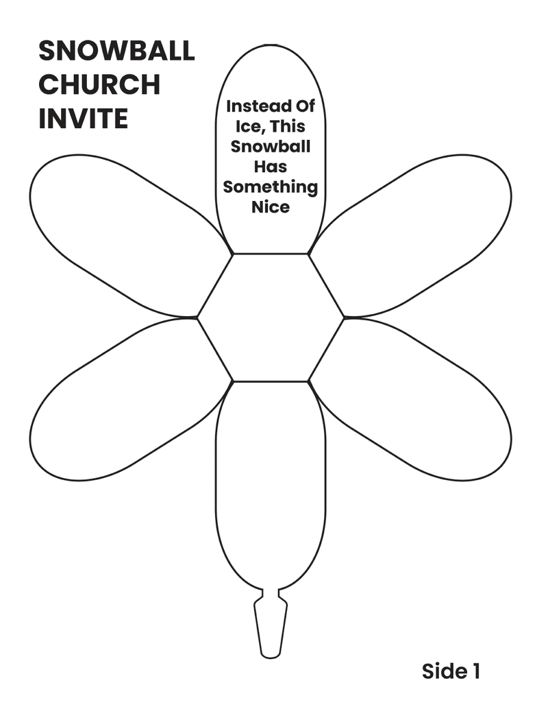 Load image into Gallery viewer, FREE Snowball Church Invitation - Children&#39;s Ministry Deals
