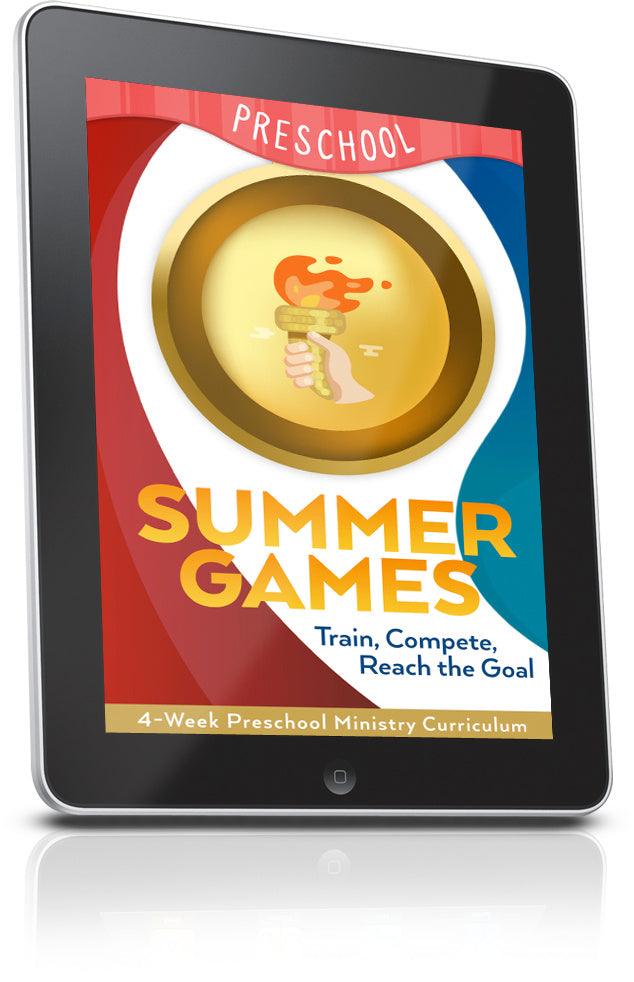 FREE Summer Games Preschool Ministry Curriculum - Children's Ministry Deals