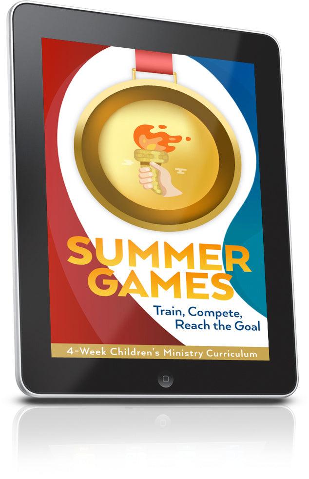 FREE Summer Games Sunday School Lesson