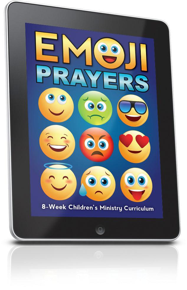 FREE Emoji Prayers Children's Ministry Lesson