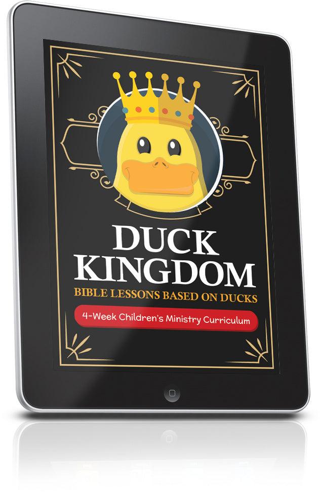 FREE Duck Kingdom Children's Ministry Lesson