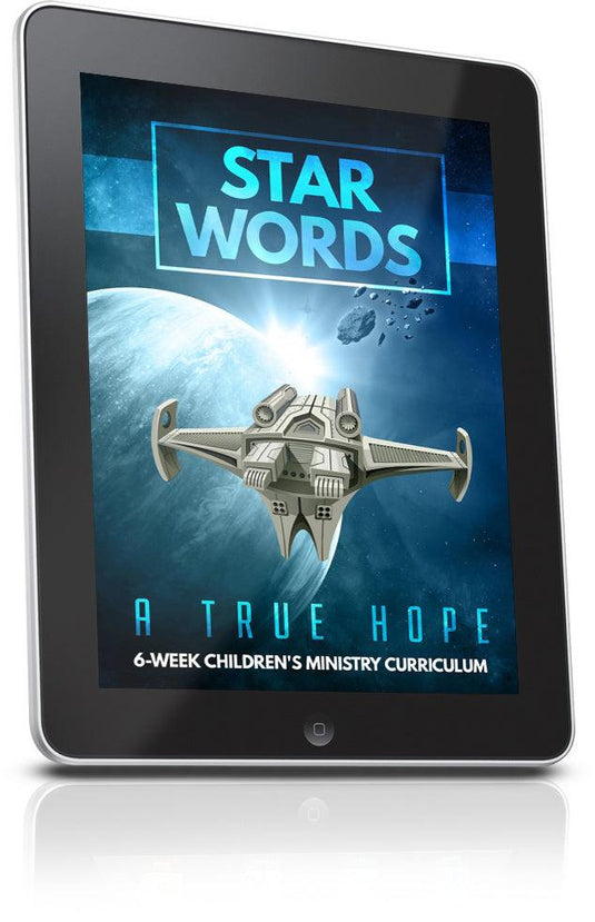 FREE Star Words Children's Ministry Lesson