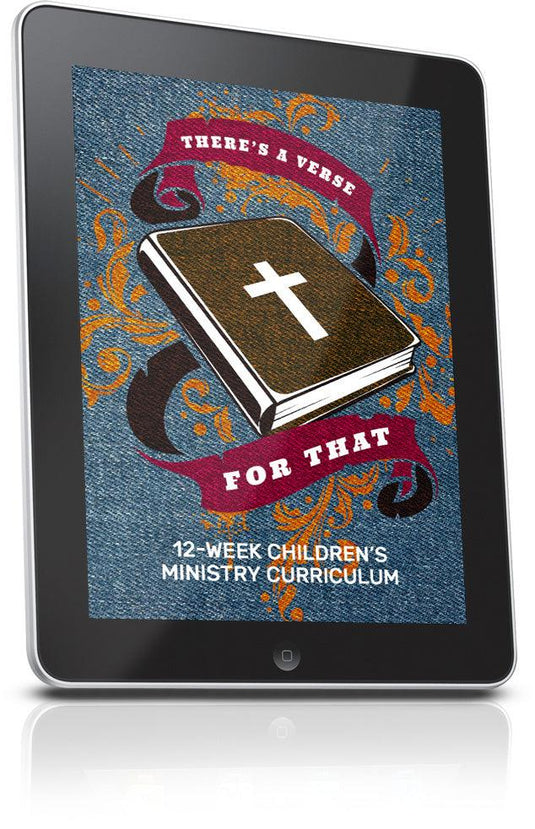FREE There's a Verse For That Children's Ministry Lesson 