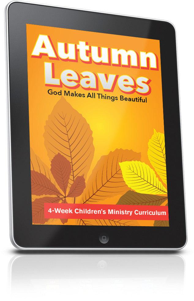 FREE Autumn Leaves Children's Ministry Lesson