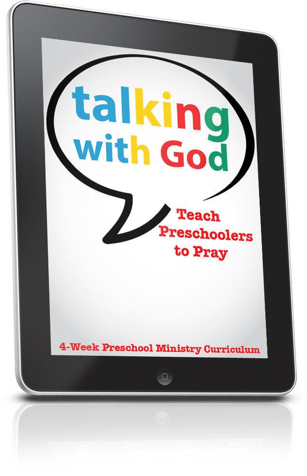 FREE Talking With Preschool Ministry Lesson