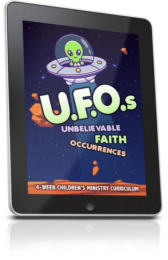 FREE U.F.Os Sunday School Lesson - Children's Ministry Deals