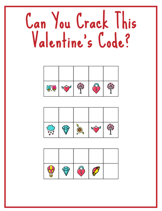 FREE Valentine's Day Code-Breaking Activity - Children's Ministry Deals