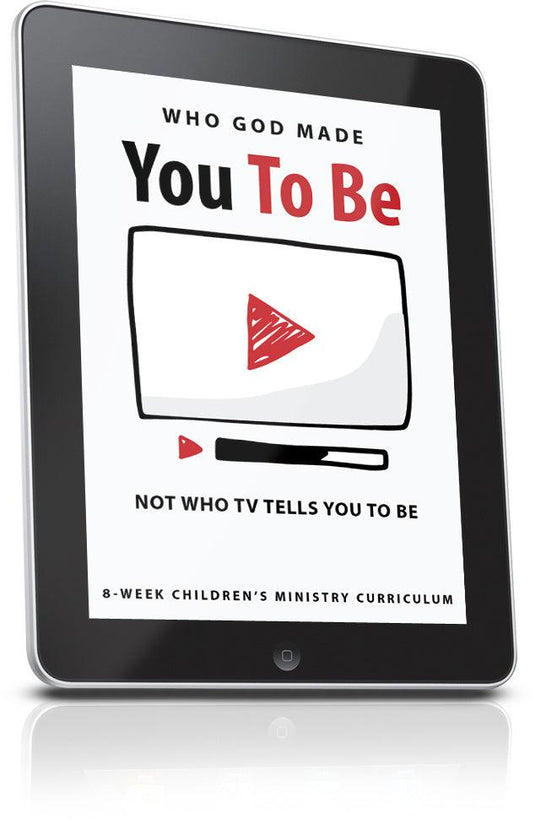FREE Who God Made YOU-TO-BE Sunday School Lesson