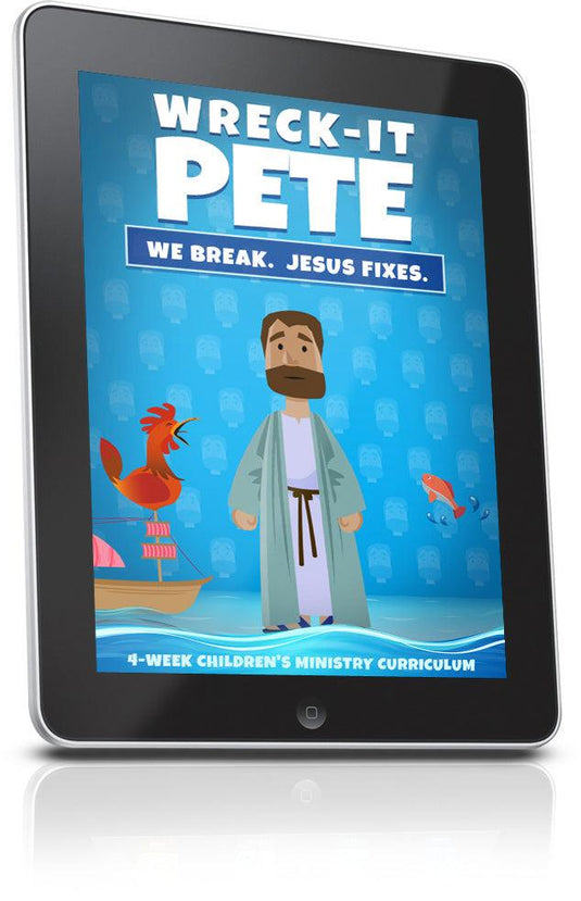 FREE Wreck it Pete Sunday School Lesson