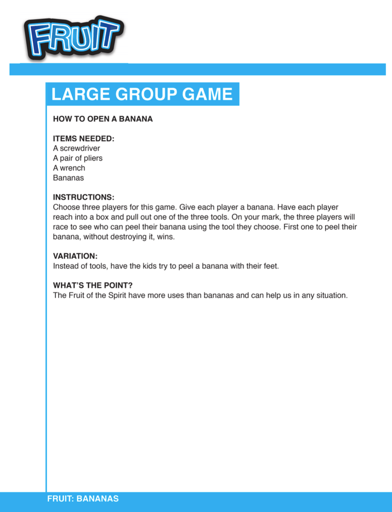 Load image into Gallery viewer, Fruit 12-Week Children&#39;s Ministry Curriculum - Children&#39;s Ministry Deals
