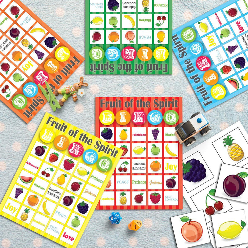 Load image into Gallery viewer, Fruit of the Spirit Bingo Game
